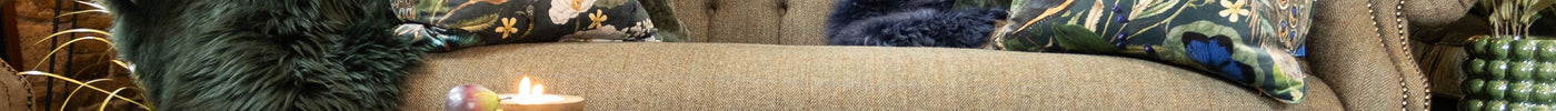 How to style your Harris Tweed sofa for summer