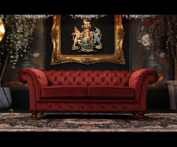 Red Sofas Vintage Sofa