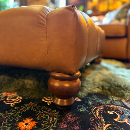 Bertie Chesterfield in Leather