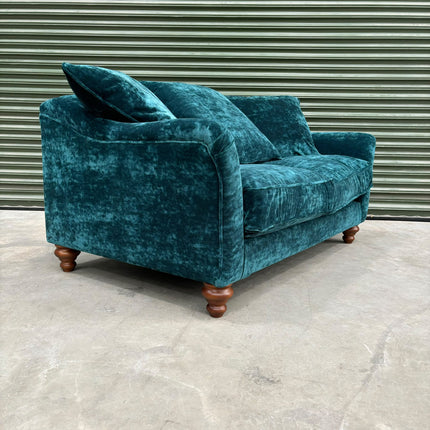 Bugsby 2 Seater Sofa in Sunshine Turquoise - Factory Seconds