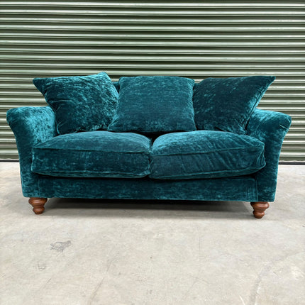 Bugsby 2 Seater Sofa in Sunshine Turquoise - Factory Seconds