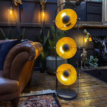 3-Light Vertical Spotlight Floor Lamp - Clearance