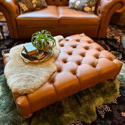 Bertie Chesterfield in Leather