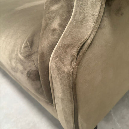 Mayfair 3 Seater Sofa in Plush Khaki - Factory Seconds