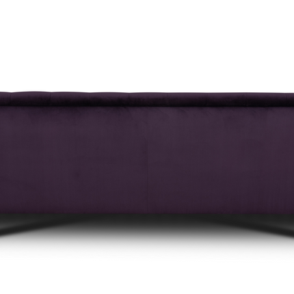 Oskar Italia Chesterfield in Plush Velvet