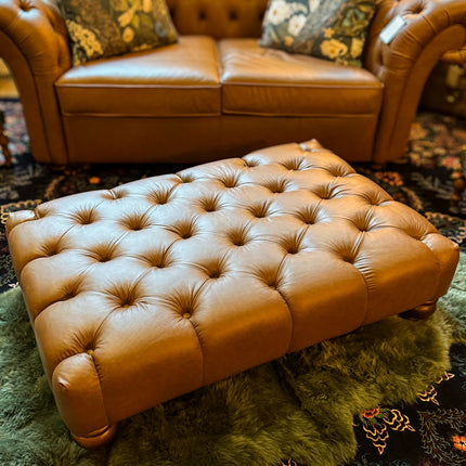 Bertie Chesterfield in Leather