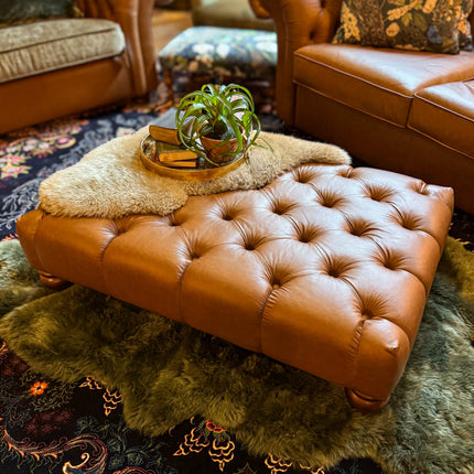 Bertie Chesterfield in Leather