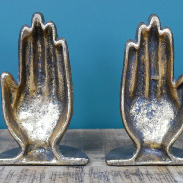Pair of Hands Bookends