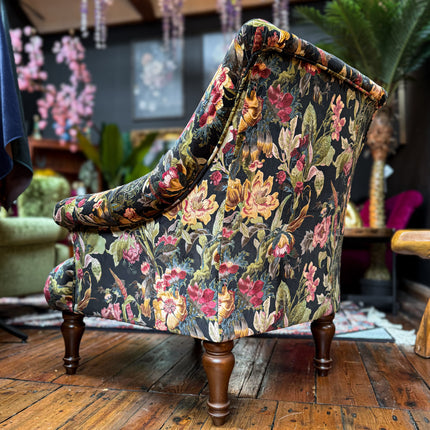 Osborn Armchair in Hepworth Midnight Floral