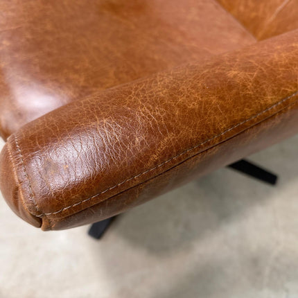 Austin Egg Chair in Cuba Tan Leather - Ex Display