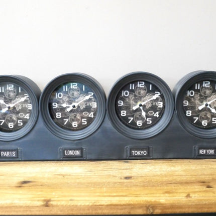 Time Zone Table Clocks