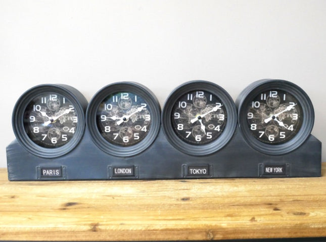Time Zone Table Clocks