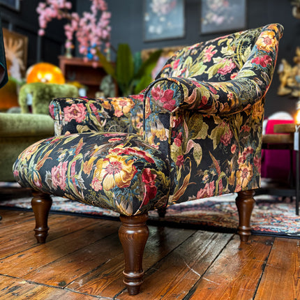 Osborn Armchair in Hepworth Midnight Floral