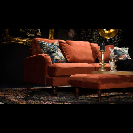 Albert Right Hand Facing Chaise Sofa Velvet