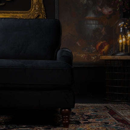 Albert Right Hand Facing Chaise Sofa Velvet