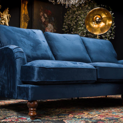 Albert Right Hand Facing Chaise Sofa Velvet