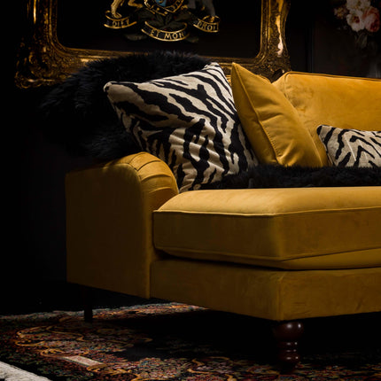 Albert Right Hand Facing Chaise Sofa Velvet