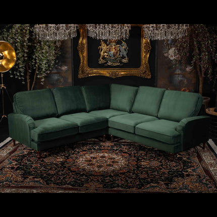 Albert 2 Corner 2 Sofa Velvet