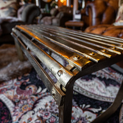 Aluminium Antique Gold Bench