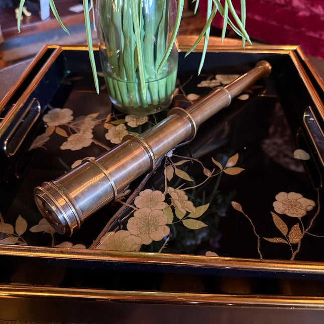 Antique Brass Extendable Telescope - New