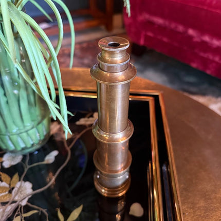 Antique Brass Extendable Telescope - New