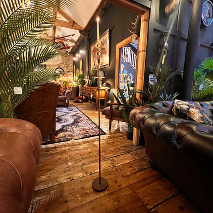 Antique Floor Standing Candle Holder - Clearance