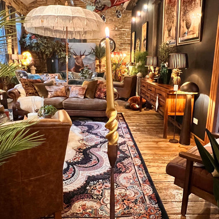 Antique Floor Standing Candle Holder - Clearance