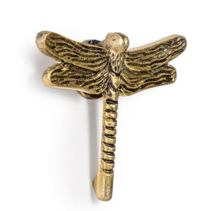 Antique Gold Dragonfly Door Knocker