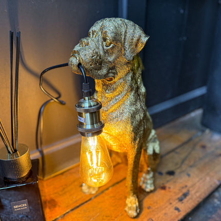 Staffy Dog Table Lamp
