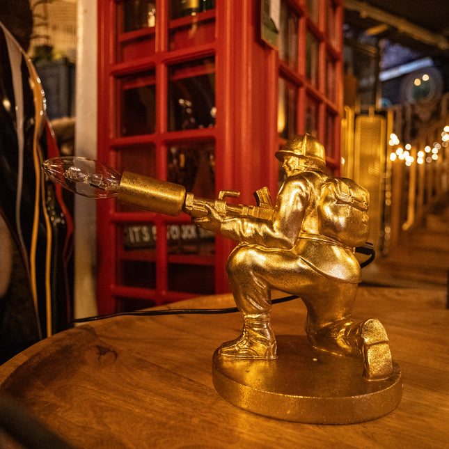 Antique Toy Soldier Table Lamp