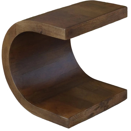 Arlo Curved Round Side Table - New