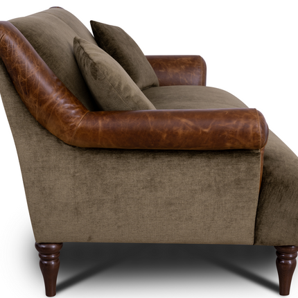 Armitage in Saddle Leather & Derwent Olive