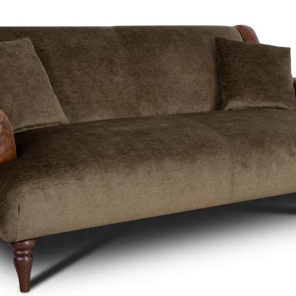 Armitage in Saddle Leather & Derwent Olive