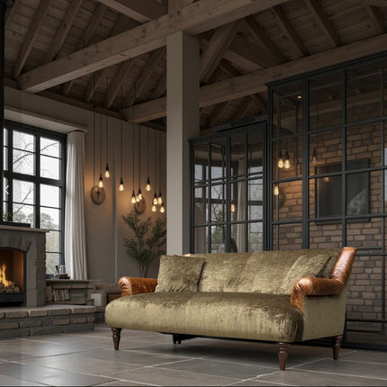 Armitage in Saddle Leather & Derwent Olive