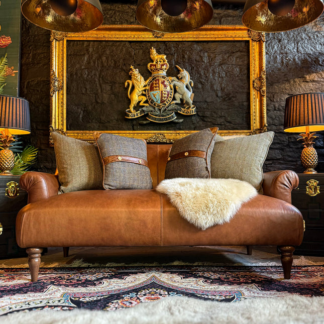 Armitage Sofa in Brandy Leather