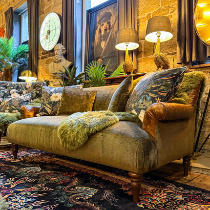 Armitage in Saddle Leather & Derwent Olive