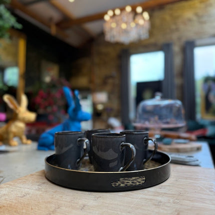 Set of 4 Ash Large Mugs