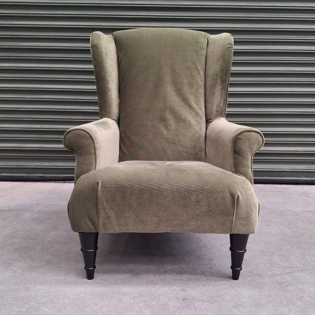 Ashley Chair in Green Leaf Richmond Velvet - Ex Display