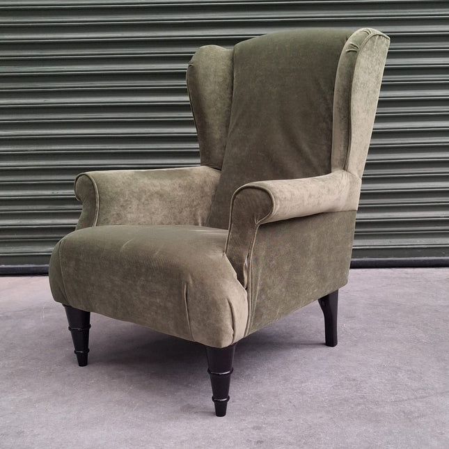 Ashley Chair in Green Leaf Richmond Velvet - Ex Display