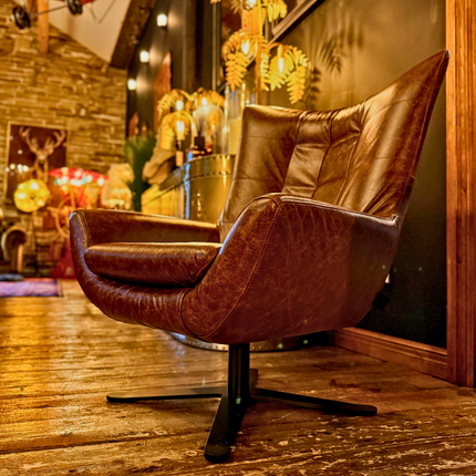 Austin Egg Chair in Leather