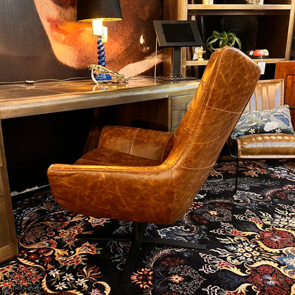 Austin Egg Chair in Leather
