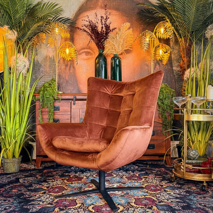 Austin Egg Chair in Plush Velvet - New