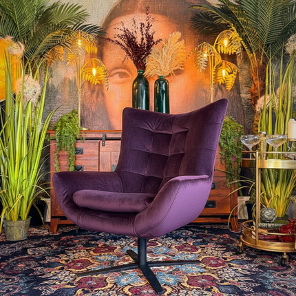 Austin Egg Chair in Plush Velvet - New