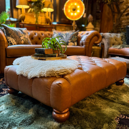 Bertie Chesterfield in Leather