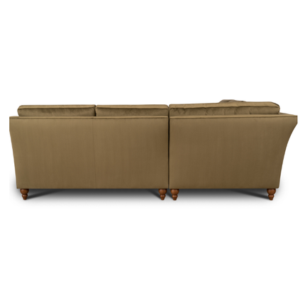 Benji in Plush Khaki Velvet - Clearance