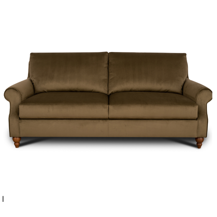 Benji in Plush Khaki Velvet - Clearance