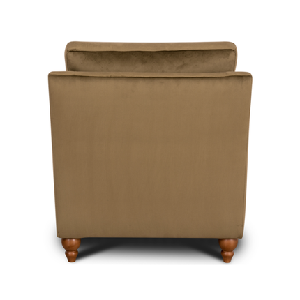 Benji in Plush Khaki Velvet - Clearance