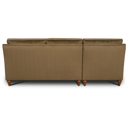 Benji in Plush Khaki Velvet - Clearance