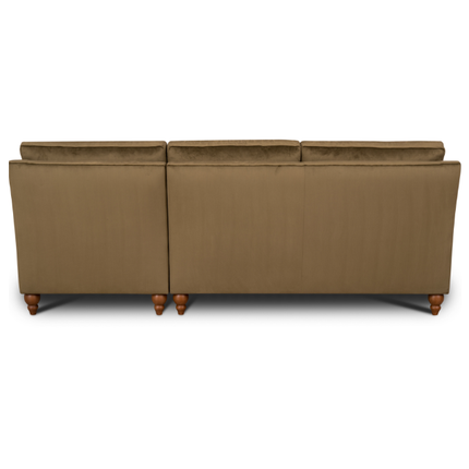 Benji in Plush Khaki Velvet - Clearance