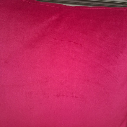 Benji 4 Seater Sofa in Cerise Plush Velvet - Factory Seconds